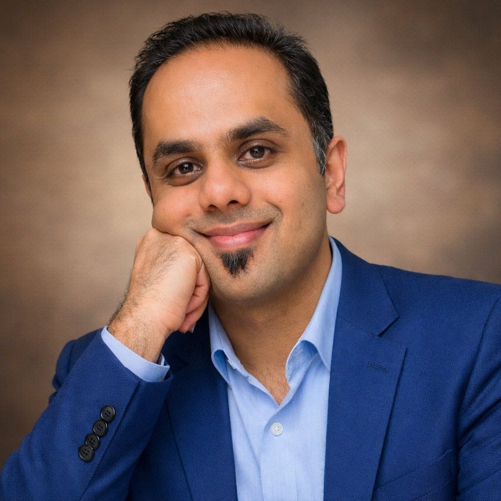 Manju Kiran Ravishankar — author of It AI'nt That Hard